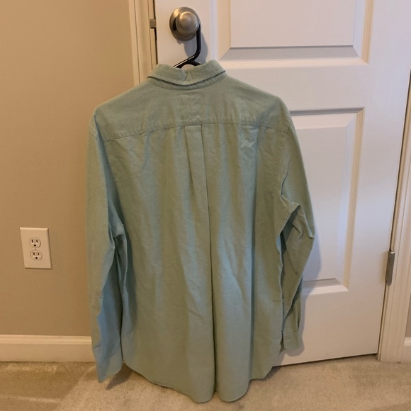 Ralph Lauren button down. Large. Green - Picture 2 of 2